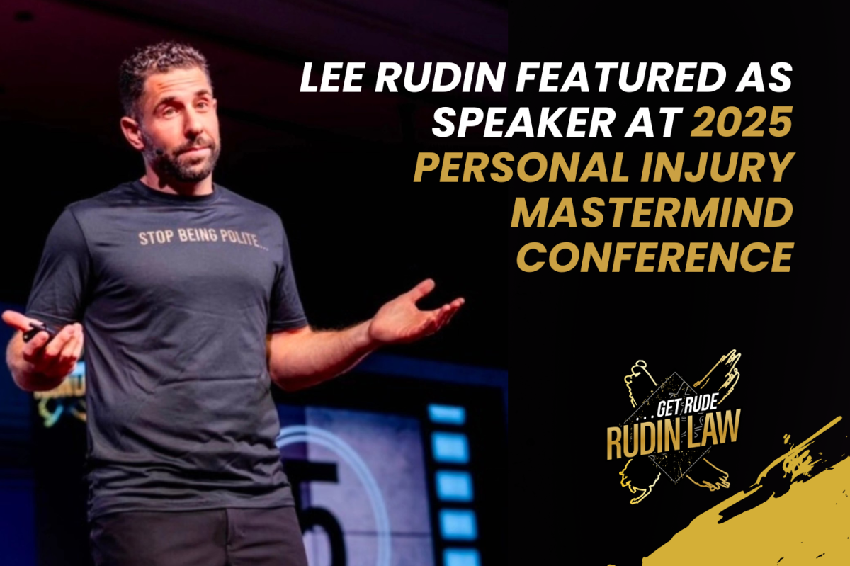Lee Rudin Featured as Speaker at 2025 Personal Injury Mastermind Conference